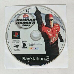 NASCAR Thunder 2003 Sony PlayStation 2 Game